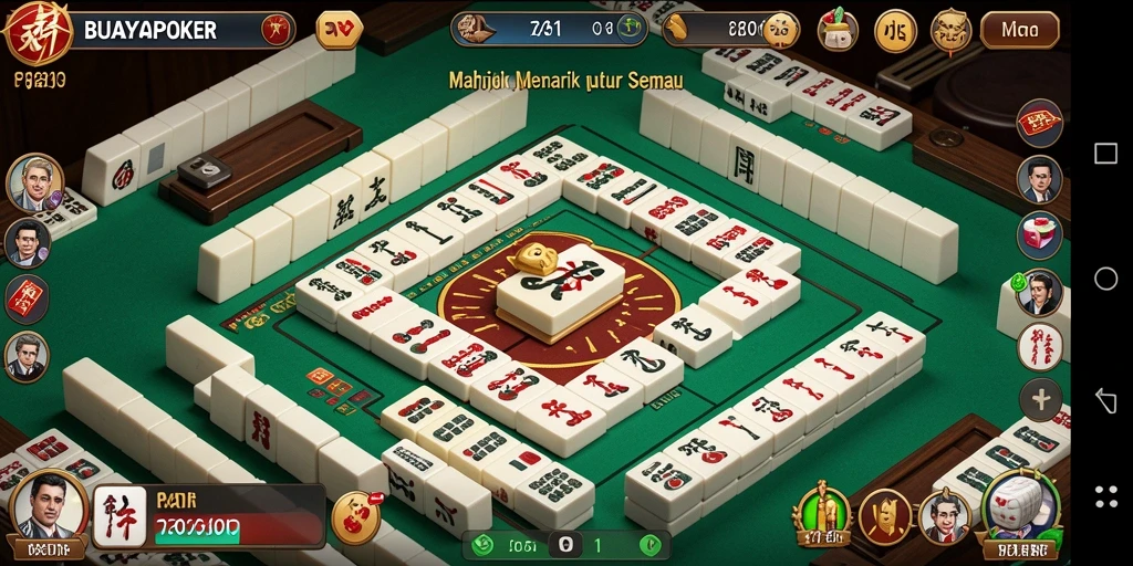 Screenshot BUAYAPOKER menampilkan gameplay Mahjong yang seru dan menarik.