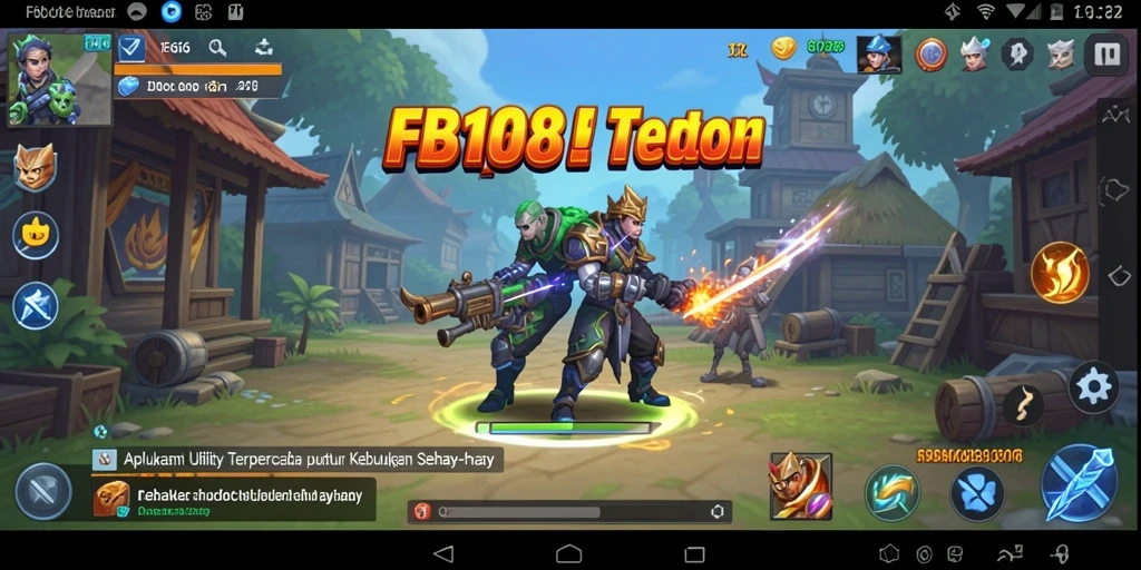 Tampilan antarmuka FB168 yang sederhana dan efisien.