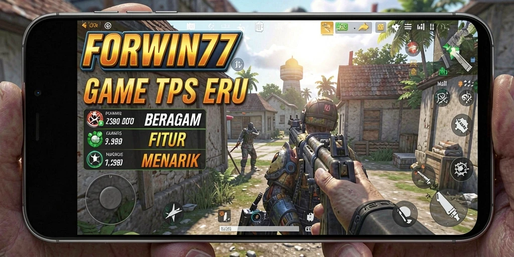 Tampilan gameplay seru dan mendebarkan dalam FORWIN77.