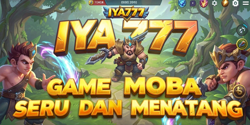 Screenshot gameplay IYA777 menampilkan aksi pertempuran yang intens.