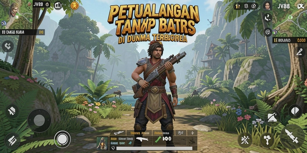 Tangkapan layar JV88 menunjukkan grafis menakjubkan dalam gameplay Open World.