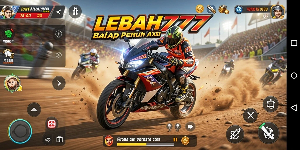 Gameplay seru dan realistis dalam LEBAH777.