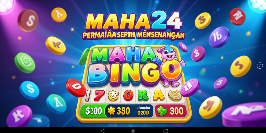 Screenshot gameplay Bingo yang seru dan interaktif di MAHA24.