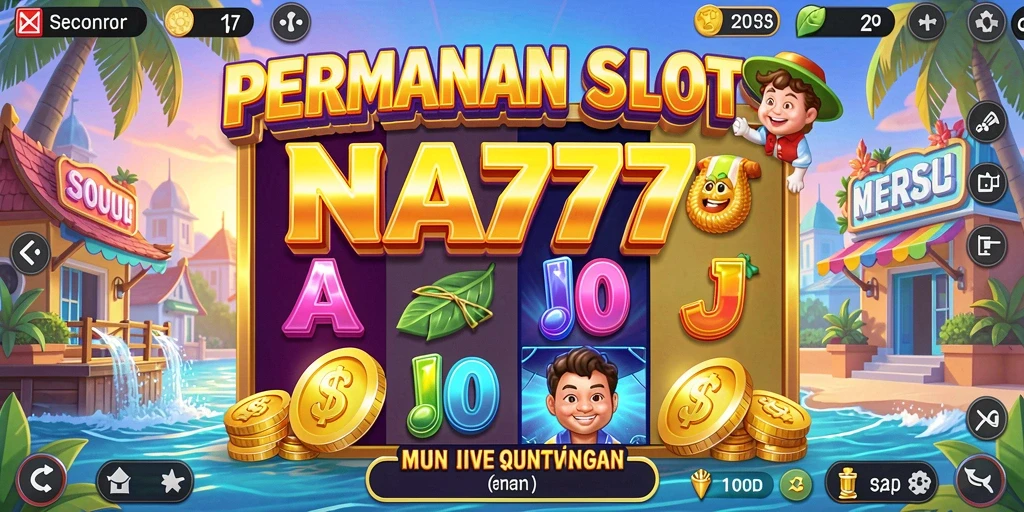 Screenshot utama NA777 menampilkan gameplay Slot yang menarik dan mengasyikkan.