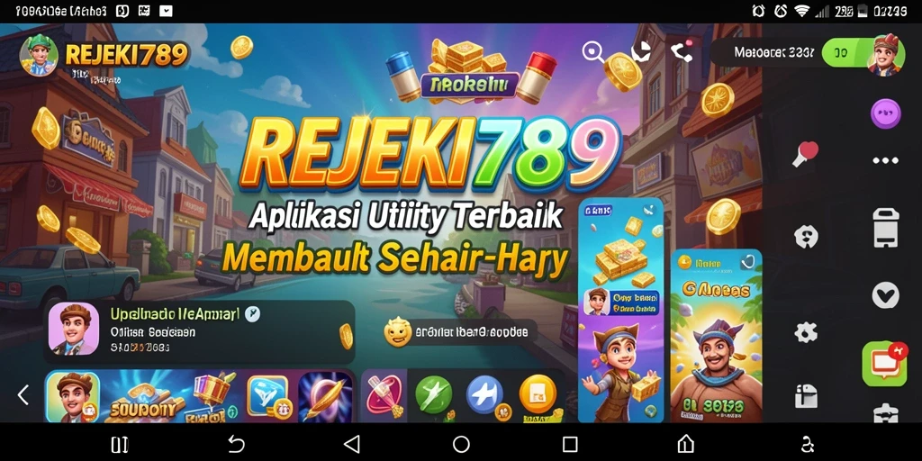 Tampilan antarmuka REJEKI789 yang intuitif dan menarik.