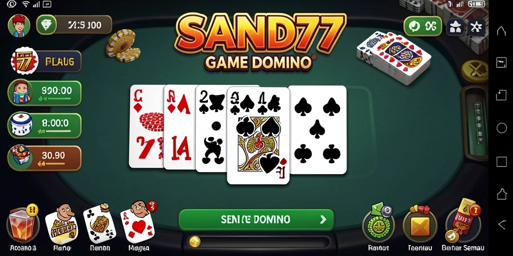 Gameplay seru SAND77 dengan tampilan menarik.