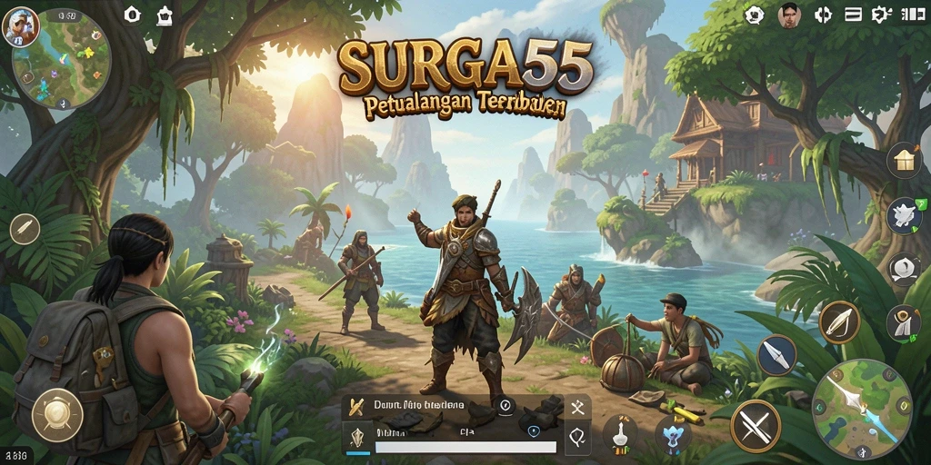 Gameplay SURGA55 yang menakjubkan di dunia Open World.