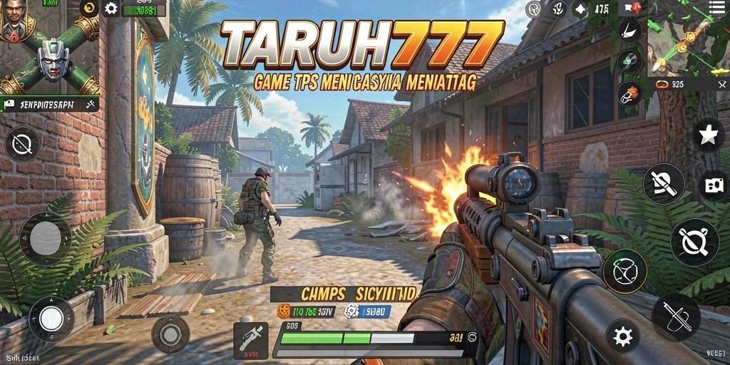 Tangkapan layar menampilkan aksi mendebarkan di TARUH777.
