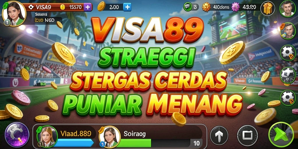 Tampilan screenshot VISA89 yang menunjukkan pertempuran strategis yang mendebarkan.