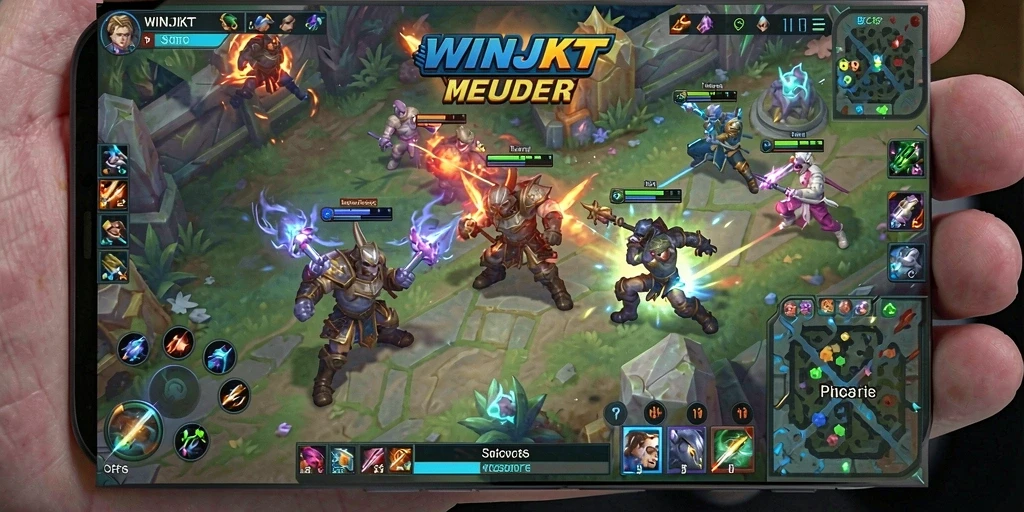 Tampilan intens bertarung di arena <strong>WINJKT</strong> dengan tim yang bersinergi.