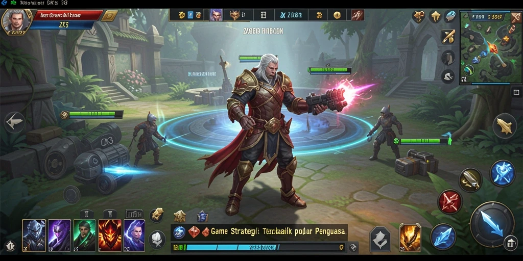 Tampilan gameplay ZK3 yang mendebarkan dan penuh strategi.